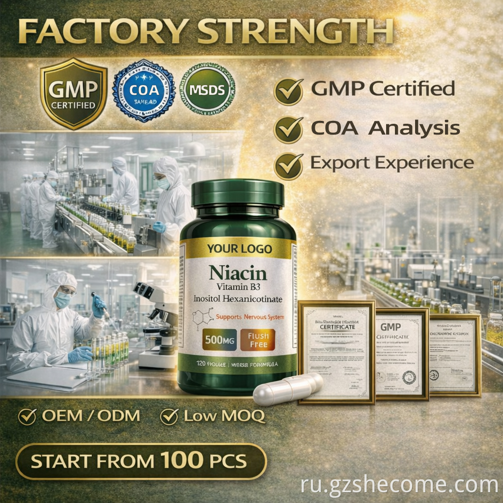 Niacin Capsules 6